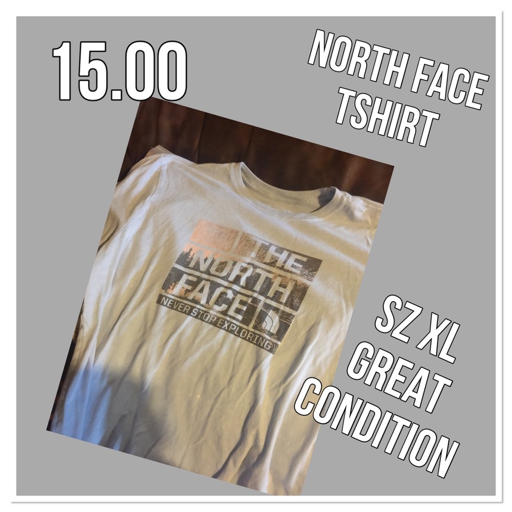 Men’s north face T-shirt